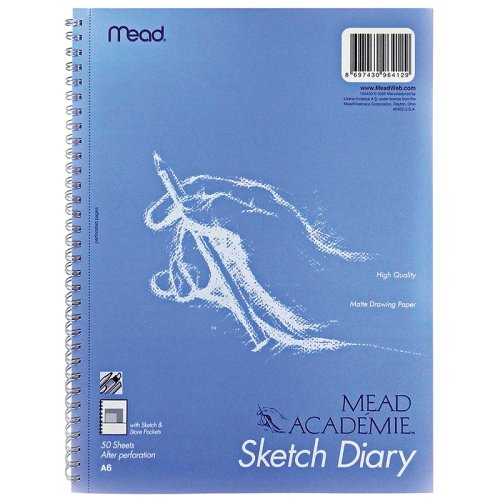 Mead Academie Sketch Diary Akademi Taslak ve Çizim Eskiz Defteri 50 Yaprak A6