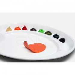 Mijello - Mijello Ellipse Small Peel-off Palette Boya Tutmayan Palet MAP-3078 (1)