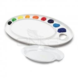 Mijello - Mijello Ellipse XL Peel-off Palette Boya Tutmayan Palet