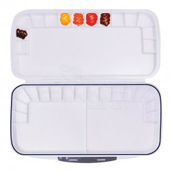 Mijello - Mijello Hava Geçirmez Çift Taraflı Resim Paleti 30lu MWP-1630