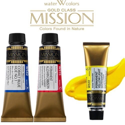 Mijello Mission Gold Class 15ml Tüp Sulu Boya Mijello Mission Gold Class 15ml Tüp Sulu Boya