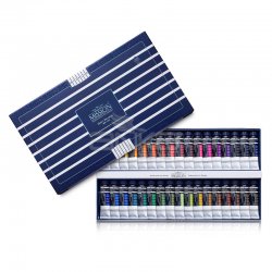 Mijello White Class Tüp 7034 Sulu Boya Seti 34lü 15ml - Thumbnail