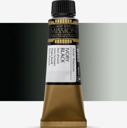 Mijello - Mijello Mission Gold Class 15ml Tüp Sulu Boya A W502 ıvory Black Mijello - Mijello Mission Gold Class 15ml Tüp Sulu Boya A W502 ıvory Black