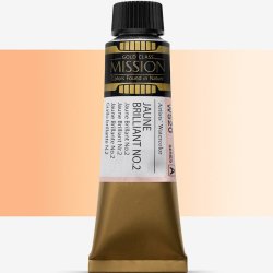 Mijello - Mijello Mission Gold Class 15ml Tüp Sulu Boya A W520 Jaune Brillant Mijello - Mijello Mission Gold Class 15ml Tüp Sulu Boya A W520 Jaune Brillant