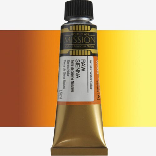 Mijello Mission Gold Class 15ml Tüp Sulu Boya A W569 Raw Sienna - W569 Raw Sienna