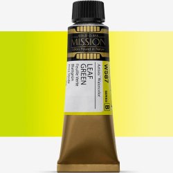 Mijello - Mijello Mission Gold Class 15ml Tüp Sulu Boya B W587 Leaf Green Mijello - Mijello Mission Gold Class 15ml Tüp Sulu Boya B W587 Leaf Green