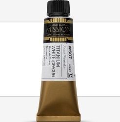 Mijello - Mijello Mission Gold Class 15ml Tüp Sulu Boya C W507 Tıtanıum Whıte Mijello - Mijello Mission Gold Class 15ml Tüp Sulu Boya C W507 Tıtanıum Whıte
