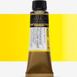 Mijello - Mijello Mission Gold Class 15ml Tüp Sulu Boya C W522 Permanent Yellow Lıgh Mijello - Mijello Mission Gold Class 15ml Tüp Sulu Boya C W522 Permanent Yellow Lıgh