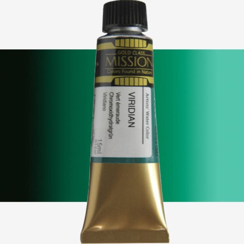 Mijello Mission Gold Class 15ml Tüp Sulu Boya C W536 Vırıdıan - W536 Vırıdıan