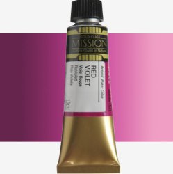 Mijello - Mijello Mission Gold Class 15ml Tüp Sulu Boya C W552 Red Vıolet Mijello - Mijello Mission Gold Class 15ml Tüp Sulu Boya C W552 Red Vıolet