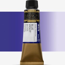 Mijello - Mijello Mission Gold Class 15ml Tüp Sulu Boya C W576 Blue Vıolet Mijello - Mijello Mission Gold Class 15ml Tüp Sulu Boya C W576 Blue Vıolet