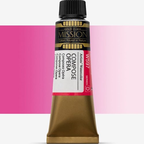Mijello Mission Gold Class 15ml Tüp Sulu Boya D W597 Compose Opera - W597 Compose Opera