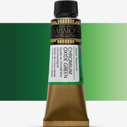 Mijello - Mijello Mission Gold Class 15ml Tüp Sulu Boya D W607 Chromıum Oxıde Green Mijello - Mijello Mission Gold Class 15ml Tüp Sulu Boya D W607 Chromıum Oxıde Green