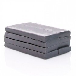 Koh-i Noor Modelling Clay Grey Plastilin Modelleme Hamuru 1000g Gri - Thumbnail