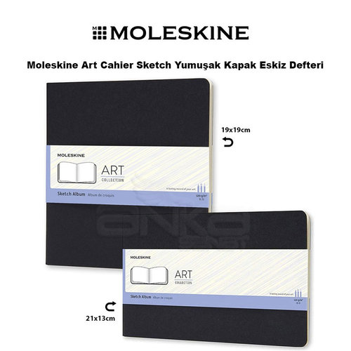 Moleskine Art Cahier Sketch Yumuşak Kapak Eskiz Defteri