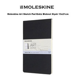 Moleskine Art Sketch Pad Eskiz Bloknot Siyah 13x21cm - Thumbnail