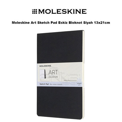 Moleskine Art Sketch Pad Eskiz Bloknot Siyah 13x21cm