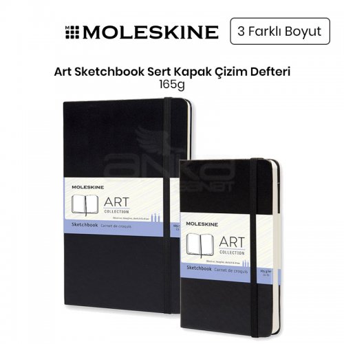 Moleskine Art Sketchbook Sert Kapak Çizim Defteri