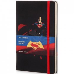 Moleskine Batman vs Superman 13x21 cm Çizgili Defter - Thumbnail