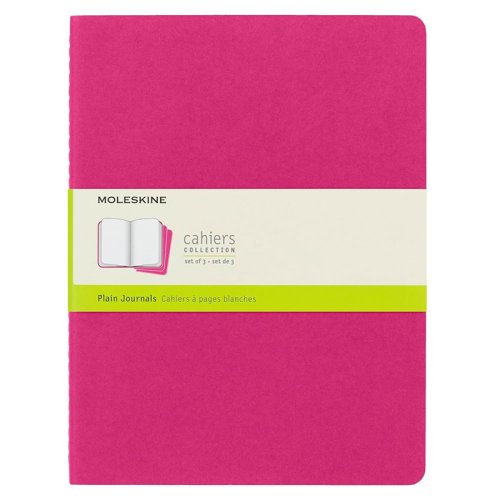 Moleskine Cahier Journals Çizgisiz Defter 19x26cm Kinetic Pink CH023D17