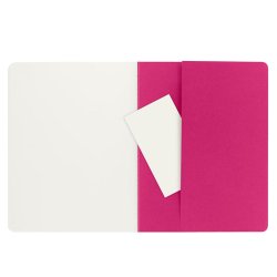 Moleskine - Moleskine Cahier Journals Çizgisiz Defter 19x26cm Kinetic Pink CH023D17 (1)