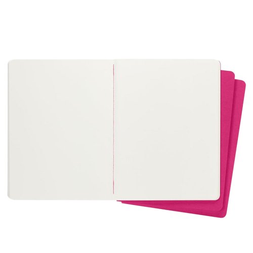 Moleskine Cahier Journals Çizgisiz Defter 19x26cm Kinetic Pink CH023D17