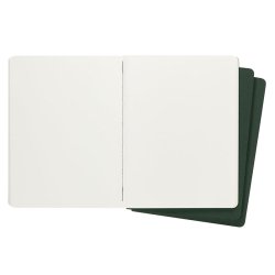 Moleskine - Moleskine Cahier Journals Çizgisiz Defter 19x26cm Myrtle Green CH023K15 (1)