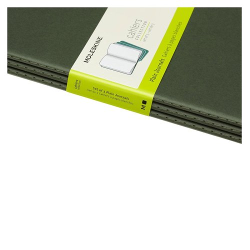 Moleskine Cahier Journals Çizgisiz Defter 19x26cm Myrtle Green CH023K15
