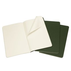 Moleskine - Moleskine Cahier Journals Çizgisiz Defter 13x21cm Myrtle Green (1)