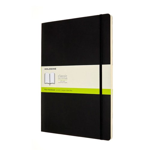 Moleskine Cahier Düz Defter Siyah 3lü 13x21cm CL4970