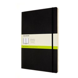 Moleskine - Moleskine Cahier Kareli Defter Siyah 3lü 13x21cm OP316