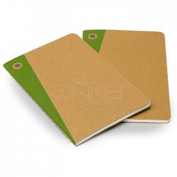 Moleskine Evernote Cahier 2li 13x21 cm Düz Kraf Defter - Thumbnail