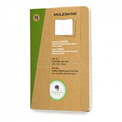 Moleskine - Moleskine Evernote Cahier 2li 13x21 cm Düz Kraf Defter