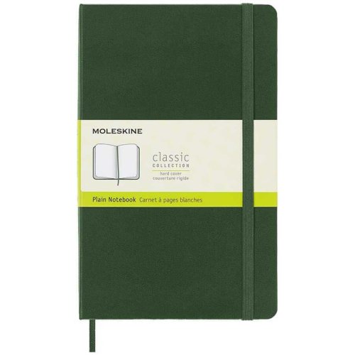 Moleskine Notebook Sert Kapak Çizgisiz 13x21cm Myrtle Green