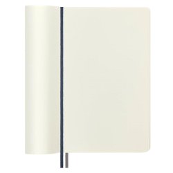 Moleskine Classic Expanded Yumuşak Kapak Çizgisiz Defter 13x21cm Sapphire Blue QP618EXPB20 - Thumbnail