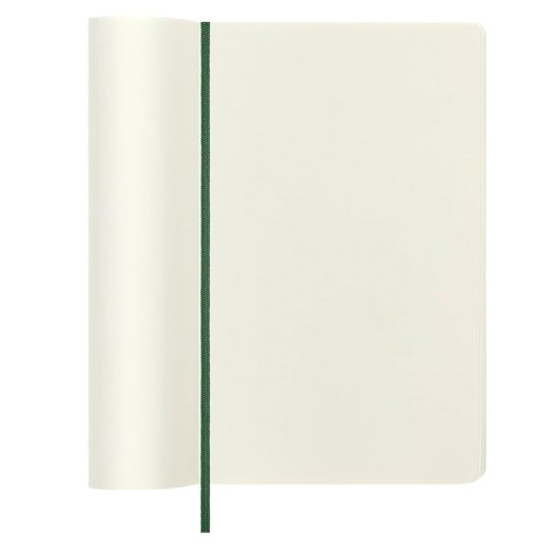 Moleskine Classic Yumuşak Kapak Çizgisiz Defter 13x21cm Myrtle Green QP618K15