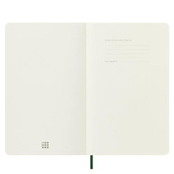 Moleskine Classic Yumuşak Kapak Çizgisiz Defter 13x21cm Myrtle Green QP618K15 - Thumbnail
