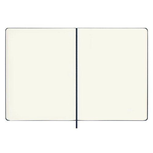 Moleskine Classic Sert Kapak Çizgisiz Defter 19x25cm Sapphire Blue QP092B20