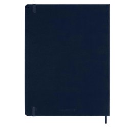 Moleskine Classic Sert Kapak Çizgisiz Defter 19x25cm Sapphire Blue QP092B20 - Thumbnail