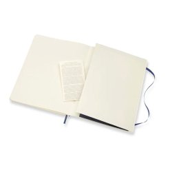 Moleskine Notebook Classic Yumuşak Kapak Çizgili Defter 19x25cm Sapphire Blue - Thumbnail