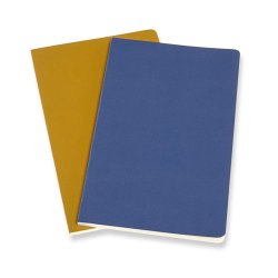 Moleskine Volant Journals Çizgili Defter 13x21cm Forget Blue/Amber Yellow - Thumbnail