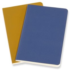 Moleskine - Moleskine Volant Journals Çizgili Defter Forget Blue/Amber Yellow 9x14cm (1)