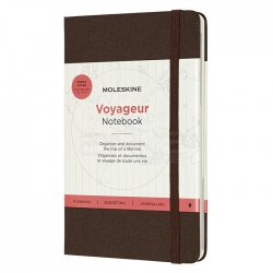 Moleskine Voyageur Coffee Brown Gezgin Defteri P0381 - Thumbnail