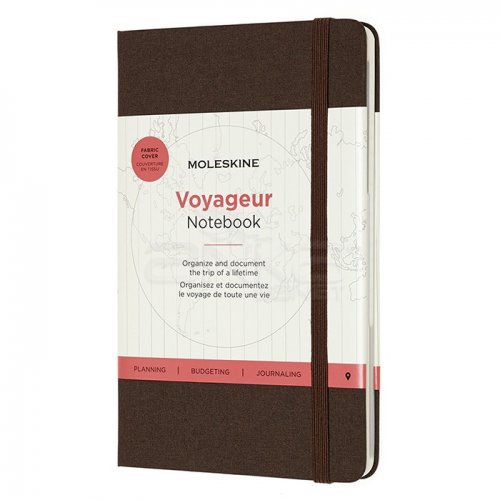 Moleskine Voyageur Coffee Brown Gezgin Defteri P0381