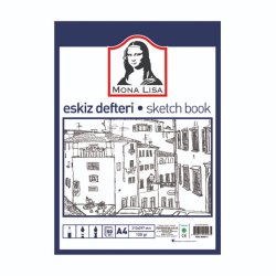 Monalisa - Mona Lisa Sketchbook Eskiz Defteri 120g 50 Yaprak A4