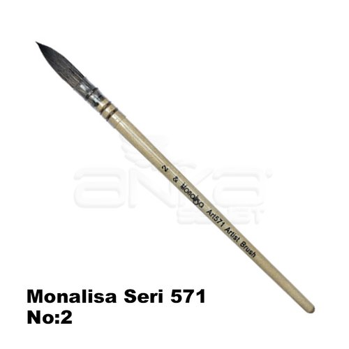 Monalisa Sulu Boya Fırçası Sincap Kılı Seri 571