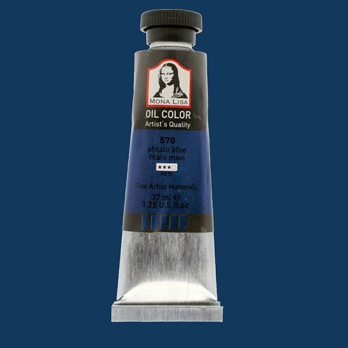 Monalisa Yağlı Boya 37ml 570 Fitalo Mavi - 570 Fitalo Mavi 