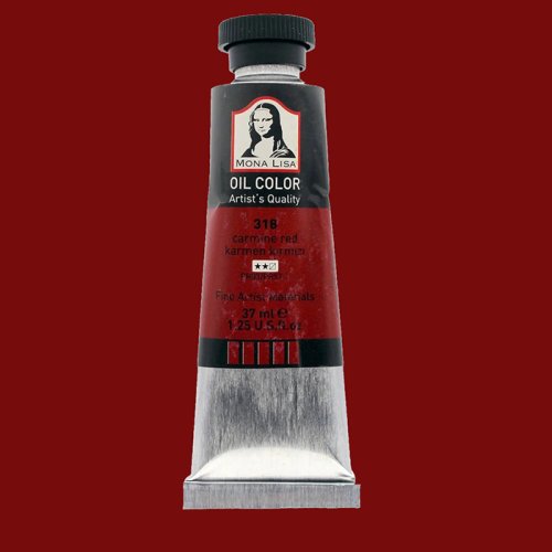 Monalisa Yağlı Boya 37ml 318 Karmen Kırmızı - 318 Karmen Kırmızı 
