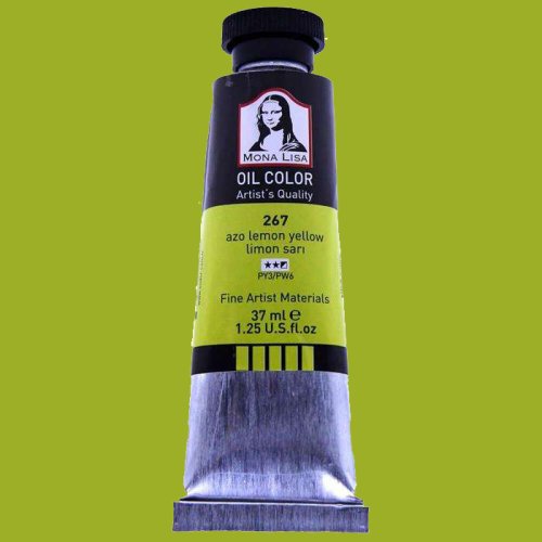Monalisa Yağlı Boya 37ml 267 Limon Sarı - 267 Limon Sarı 