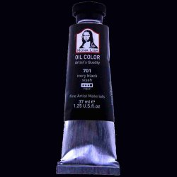 Monalisa - Monalisa Yağlı Boya 37ml 701 Siyah 